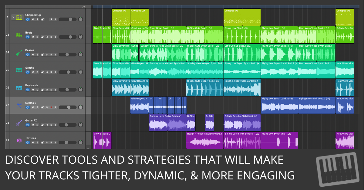 5 Steps to Transform Your Arrangements with Logic Pro