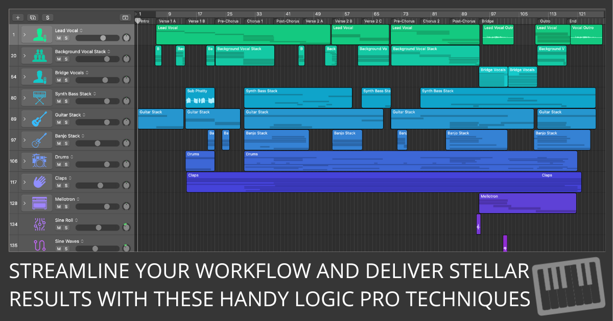 6 Time-Saving Logic Pro Tips for Busy Music Producers to Streamline Their Workflow and Impress Clients