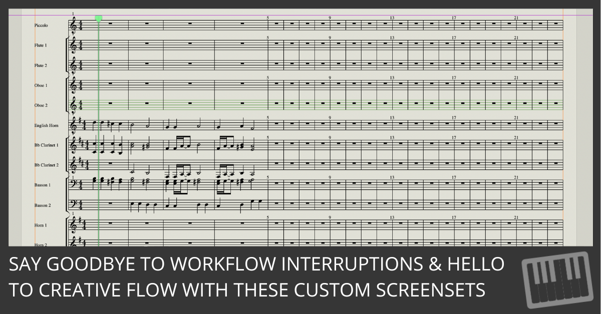 7 Screensets for Orchestral Composing That Will Boost Your Workflow