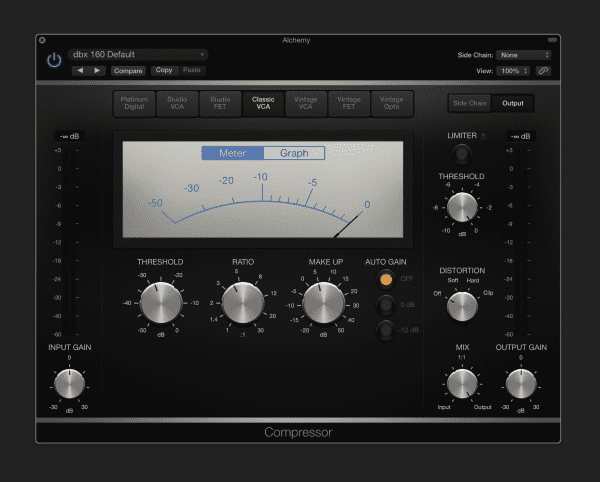 logic pro compressor