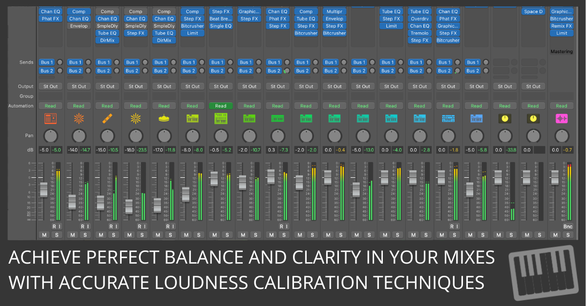 How to Balance Track Levels and Calibrate Loudness in Logic Pro