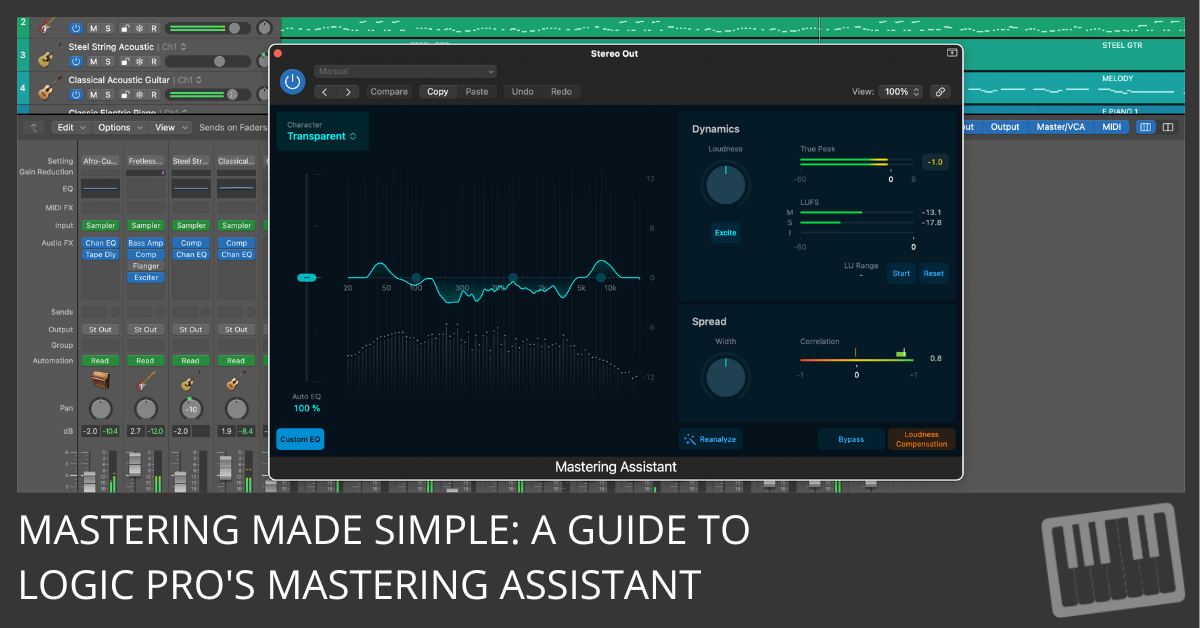 Logic Pro Mastering Assistant A Step-by-Step Guide