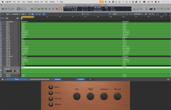 Logic Pro > Smart Controls Keyswitches