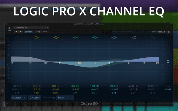 Logic Pro X Channel EQ