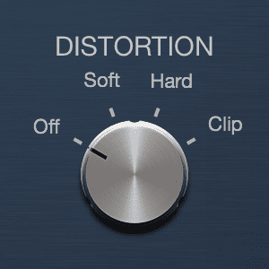 Logic Pro X Compressor Distortion Knob