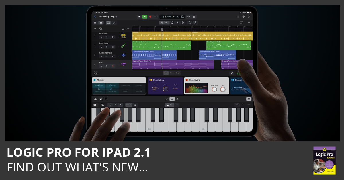 Logic Pro for iPad 2.1 Update