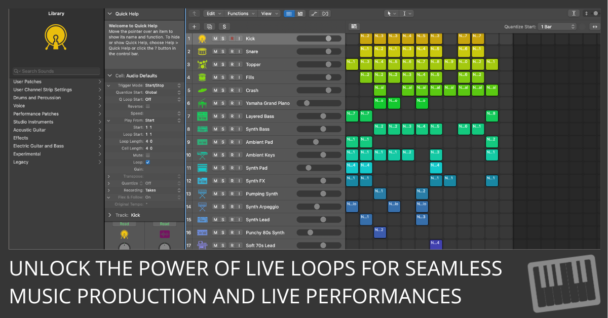 Mastering Live Loops in Logic Pro: A Comprehensive Guide