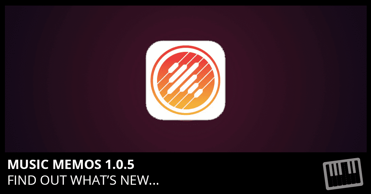 Music Memos 1.0.5 Update