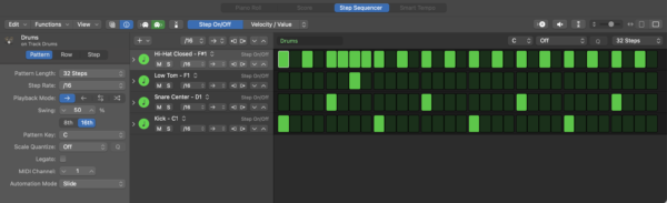 Logic Pro Step Sequencer