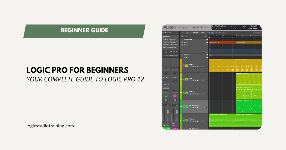 Logic Pro for Beginners: Your Complete Guide to Logic Pro 12
