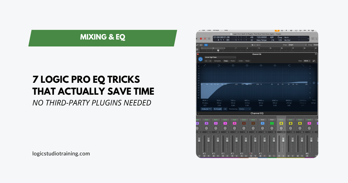 7 Logic Pro EQ Tricks That Make Your Mixes Better