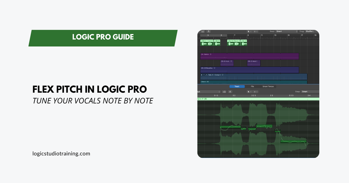 How to Use Flex Pitch in Logic Pro: Complete Vocal Tuning Guide