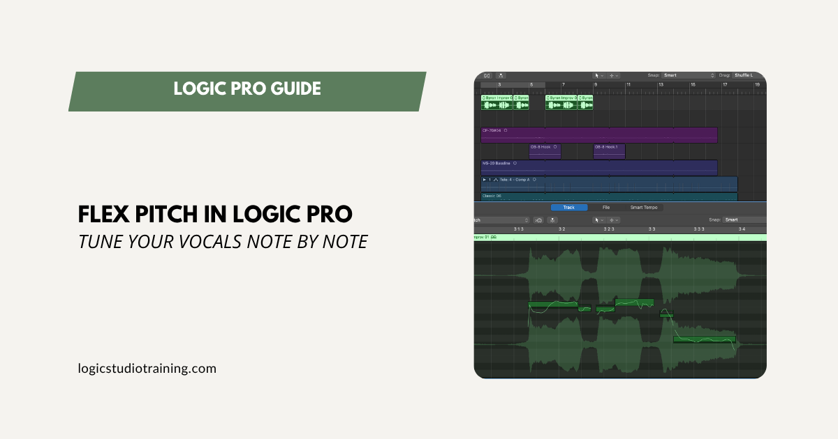 How to Use Flex Pitch in Logic Pro: Complete Vocal Tuning Guide