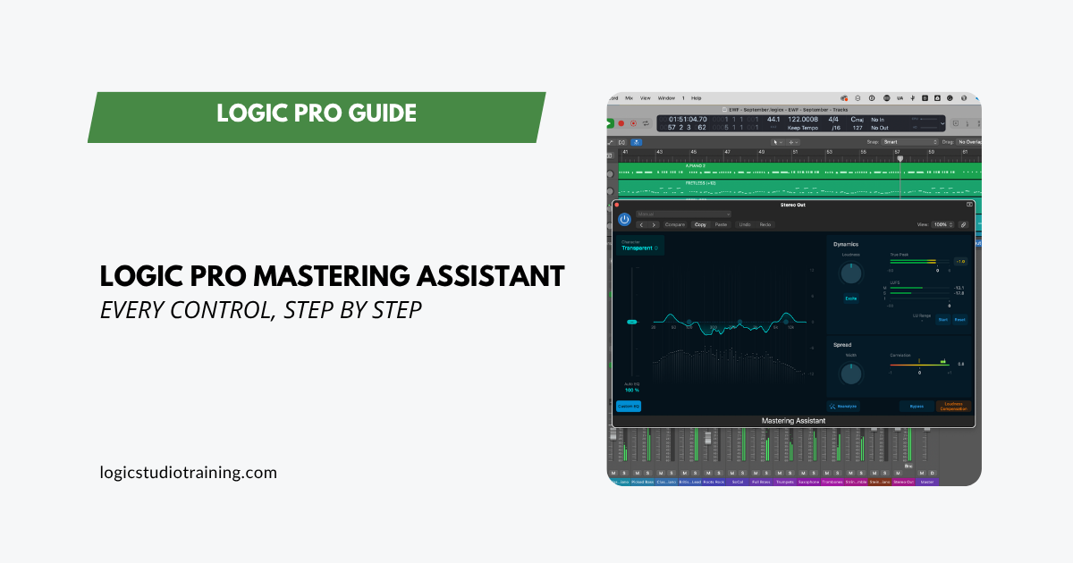 Logic Pro Mastering Assistant: A Step-by-Step Guide