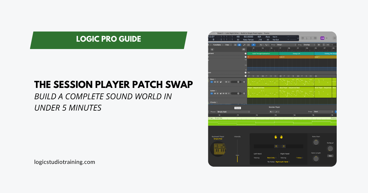 The Logic Pro Session Player Trick Most Producers Don't Know