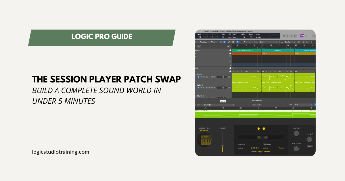 The Logic Pro Session Player Trick Most Producers Don't Know